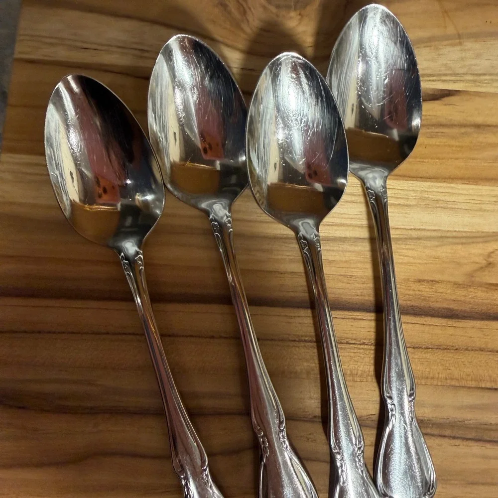 Oneida Chateau Deluxe Stainless Flatware 20 Piece Mixed Lot Serving Pieces